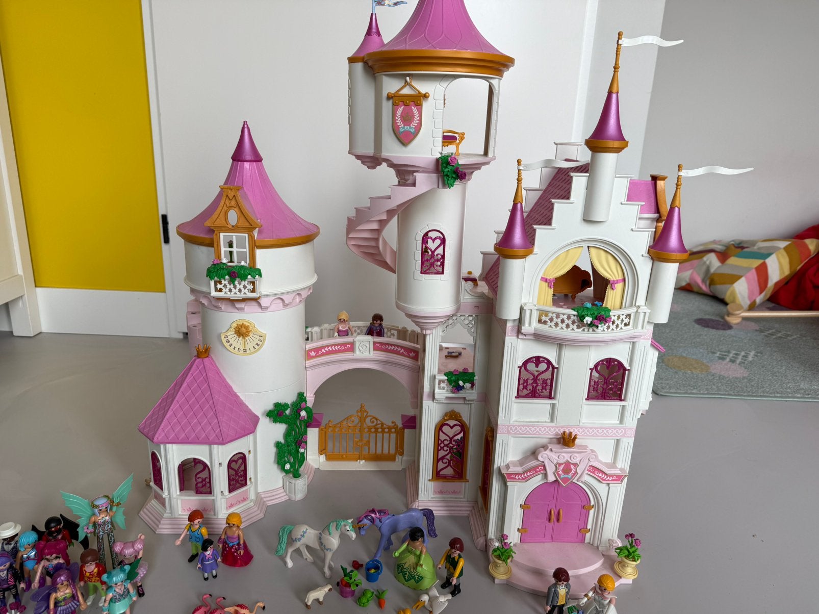 Playmobil princess paleis 70447, Ophalen, Zo goed als nieuw, Poppenhuis