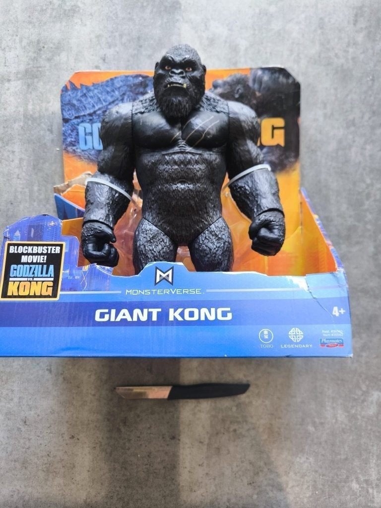 Playmates Godzilla vs Kong - Giant Kong 28cm, Ophalen of Verzenden, Nieuw