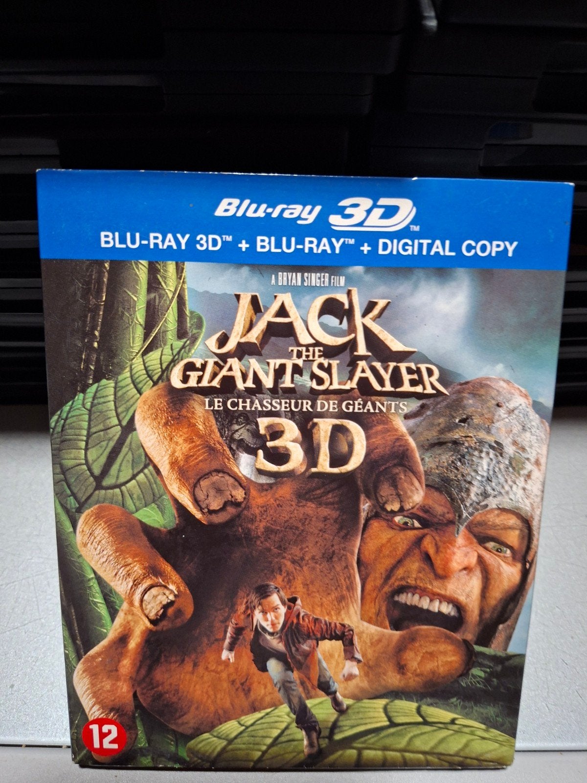 Jack the Giant Slayer 3D Blu-ray + Blu-ray + Digital Copy, Avontuur, Film, Ophalen of Verzenden, Inclusief digitale kopie