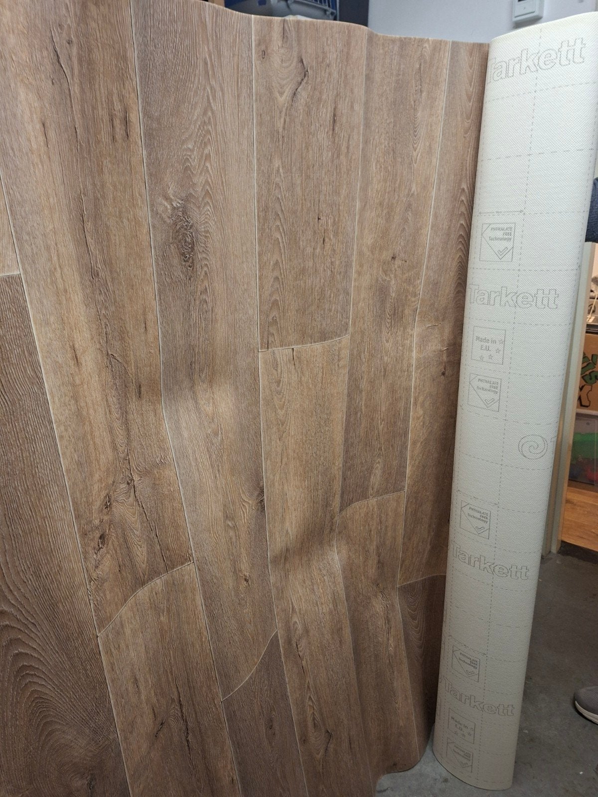 Tarkett Vinyl Vloer - Houtlook, Ophalen, Bruin, Nieuw, Vinyl