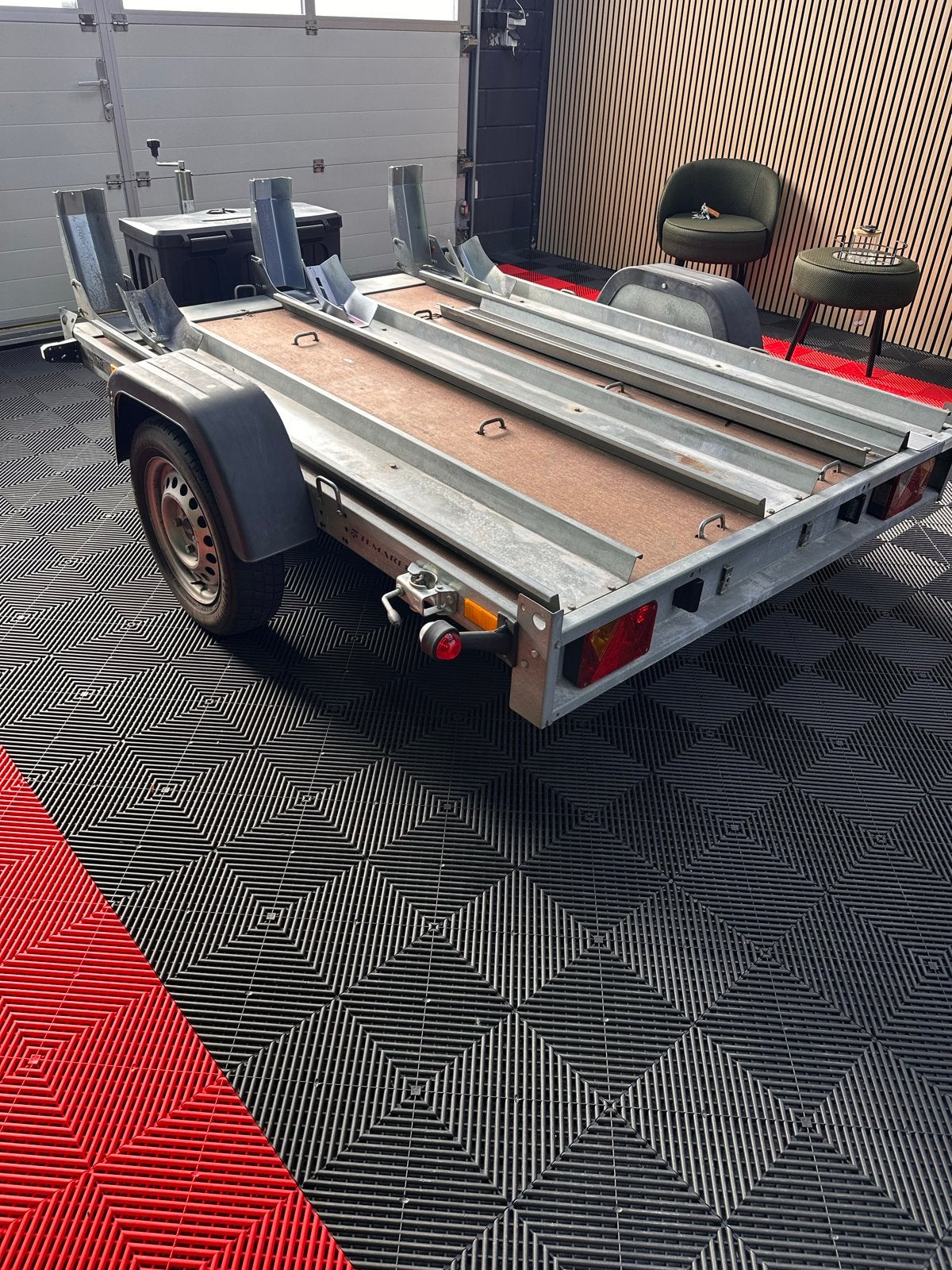 Motoraanhanger voor 3 motoren - Stabilo, Ophalen, Gebruikt
