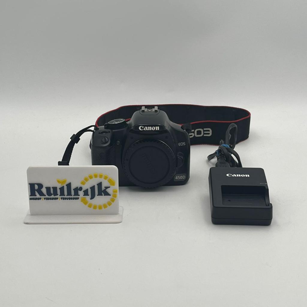Canon 450D Body - Digitale spiegelreflexcamera - Nette staat, Ruilrijk, Zo goed als nieuw, Info@ruilrijk.nl, Neerstraat 60, 6041 KD Roermond
