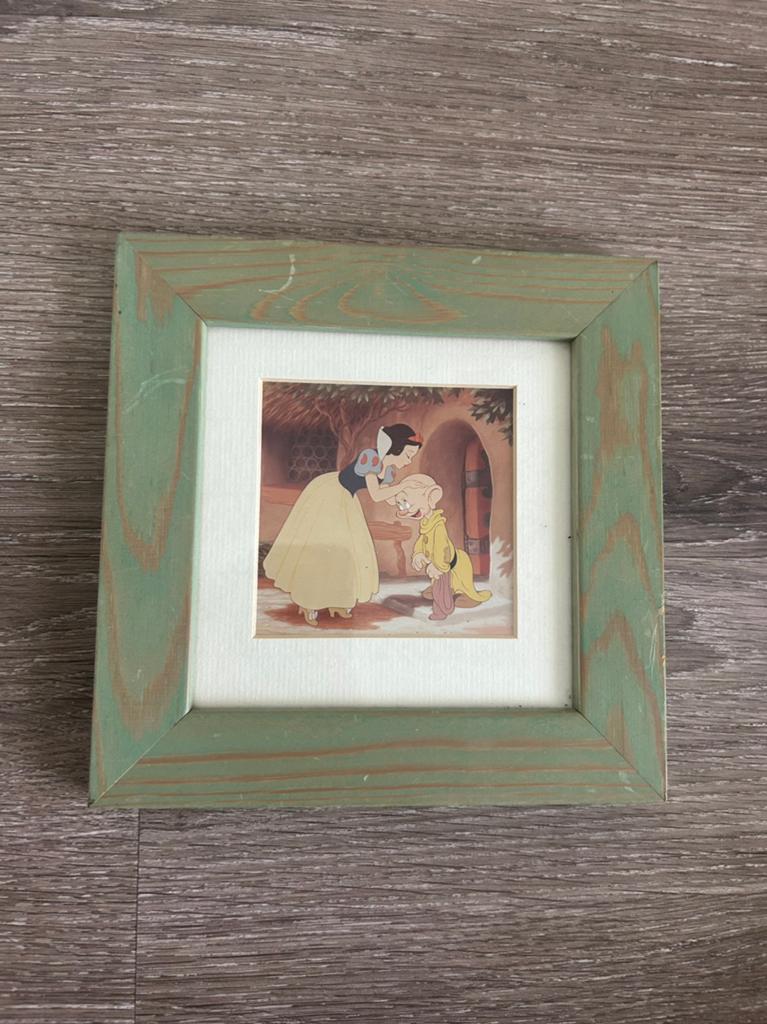 Sneeuwwitje en Dommel ingelijste print - Disney, Ophalen of Verzenden