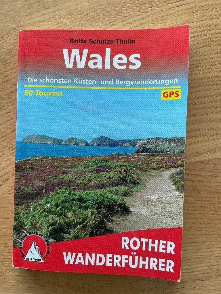 Wandelgids WALES Rother Wanderführer ROOD DUITS, Boeken, Overige merken, Rother, Europa, Ophalen of Verzenden