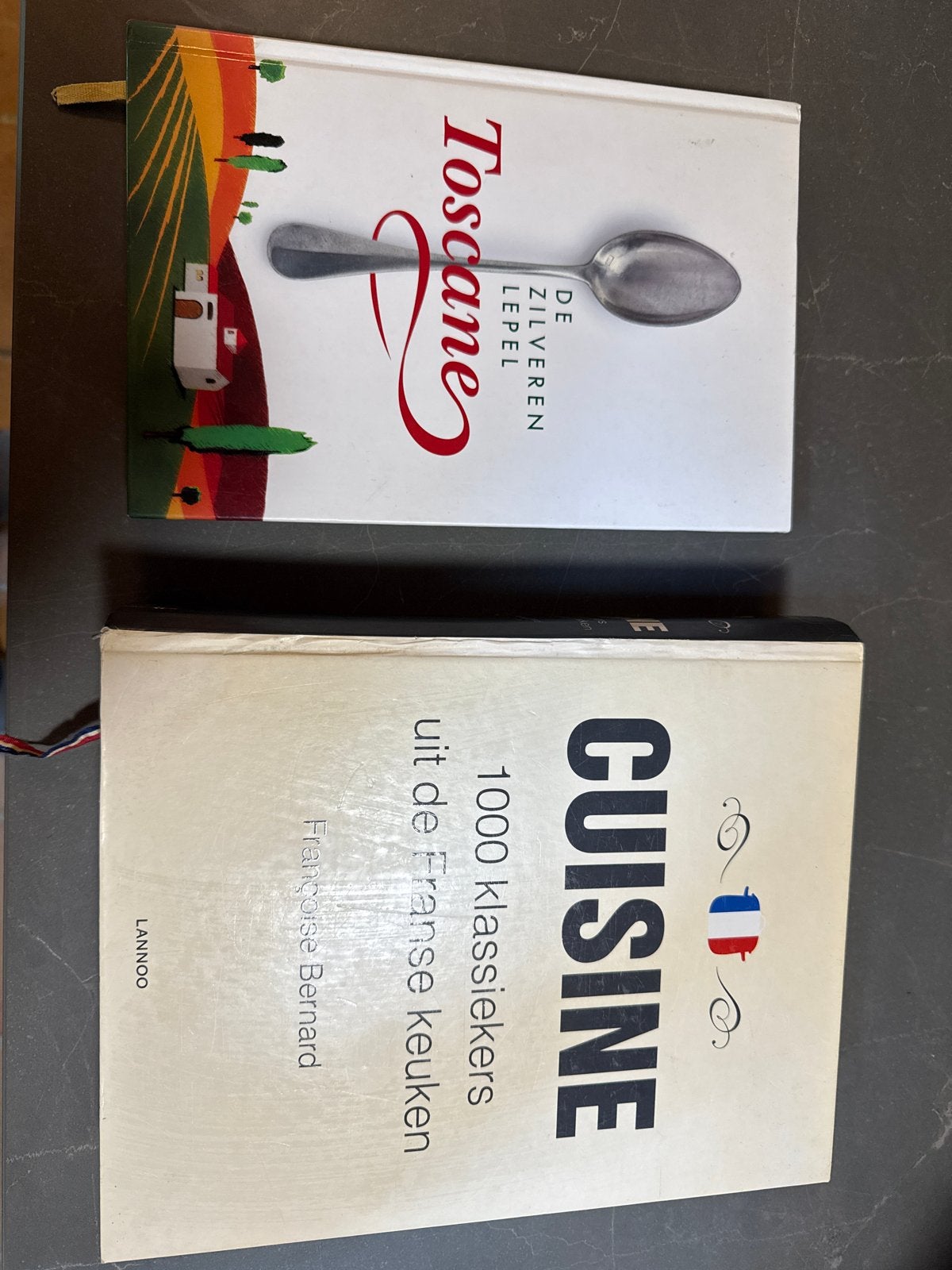 Kookboeken: De Zilveren Lepel Toscane & Cuisine Franse Keuke, Boeken, Kookboeken, Ophalen, Gelezen, Italië, Hoofdgerechten