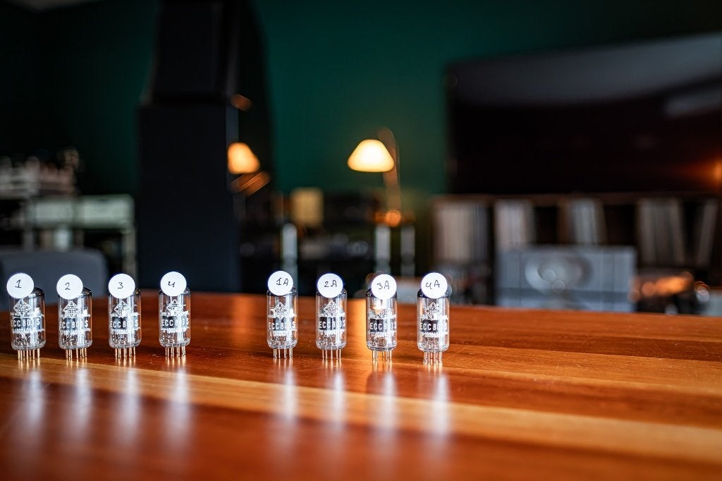 Telefunken ECC803S buizen, Ophalen of Verzenden, Buis of Buizen