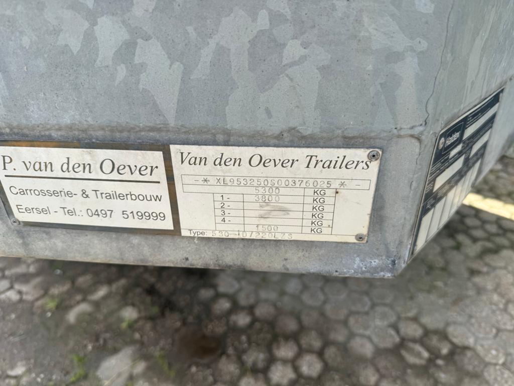 Robuuste Van den Oever Trailers aanhanger, Auto diversen, Aanhangers en Bagagewagens, Ophalen, Gebruikt, ?, ?
