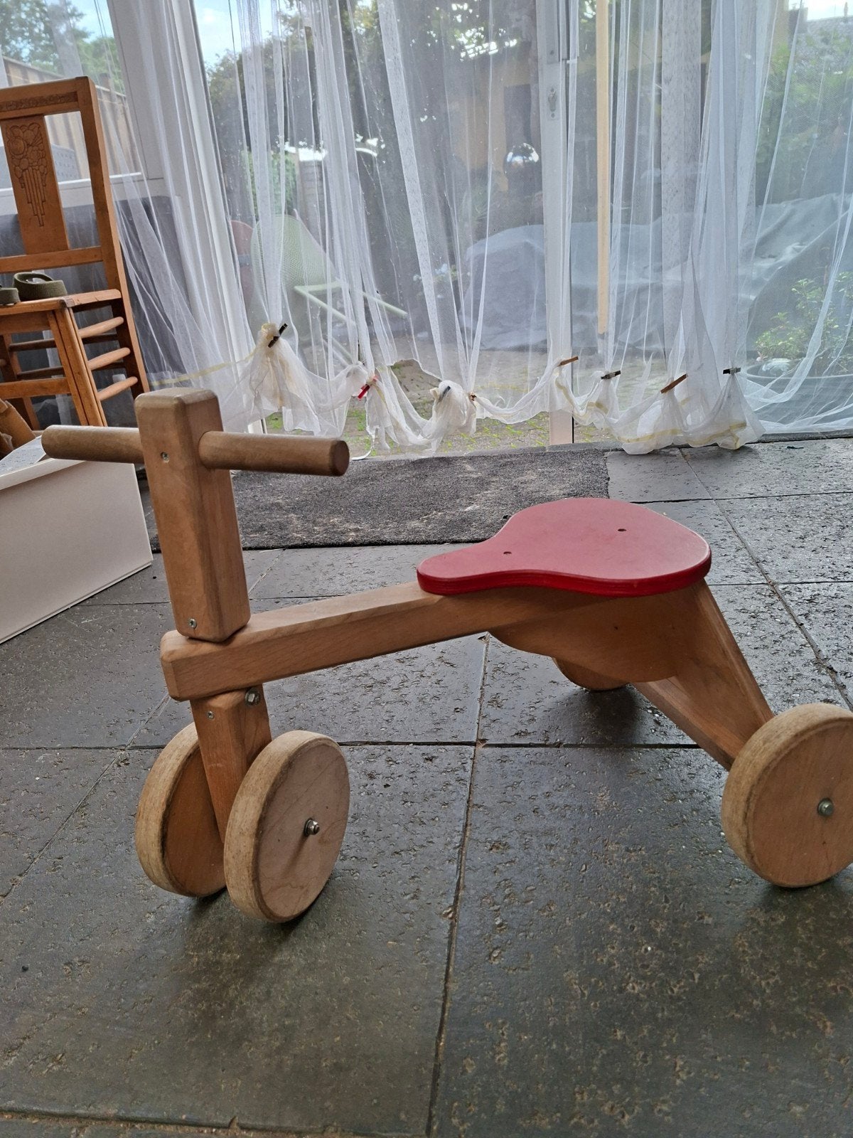 houten loopfiets, Ophalen, Gebruikt, Loopfiets