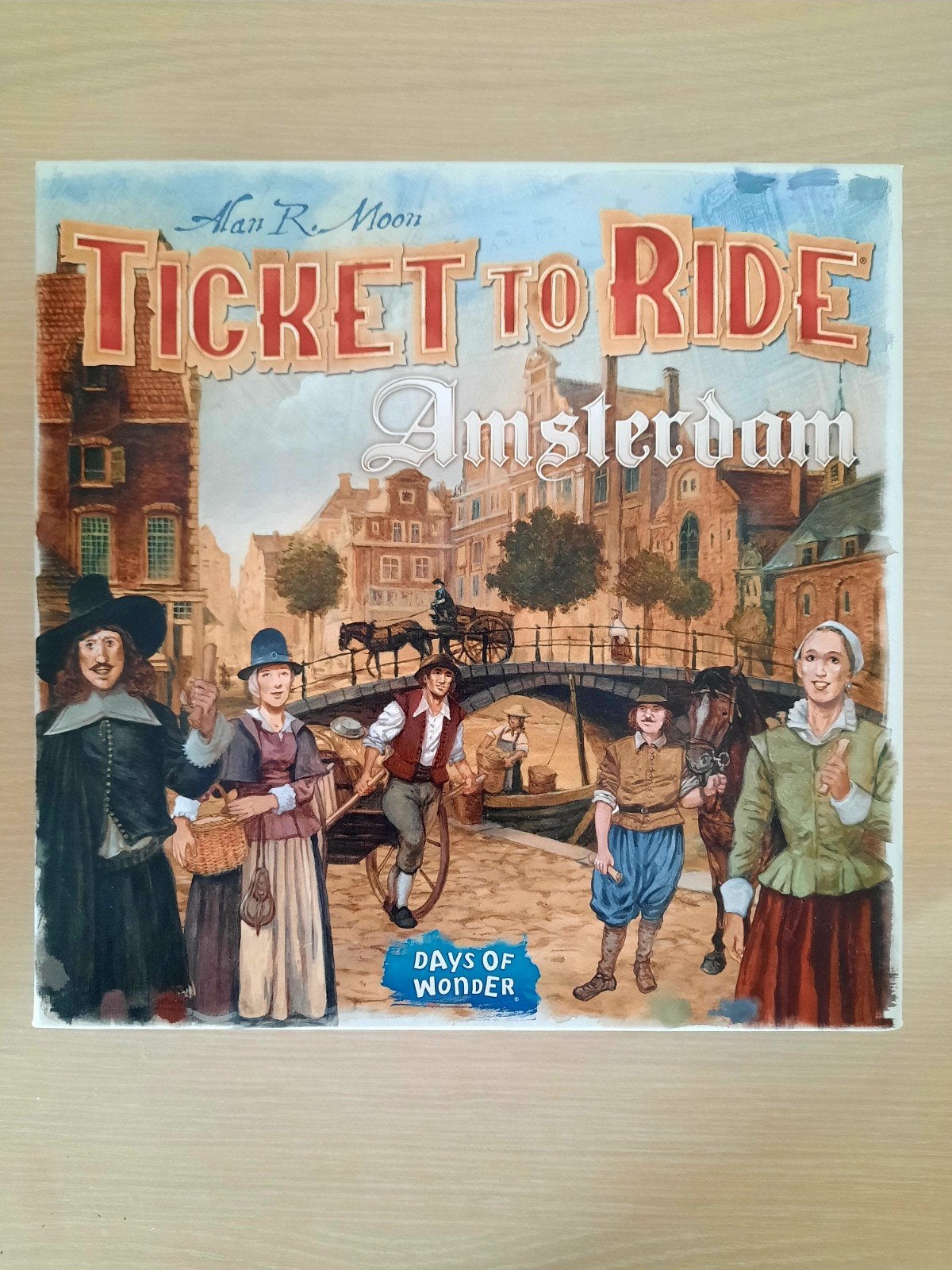 Ticket to ride Amsterdam|Days of wonder NIEUW, Hobby en Vrije tijd, Gezelschapsspellen | Bordspellen, Een of twee spelers, Ophalen of Verzenden