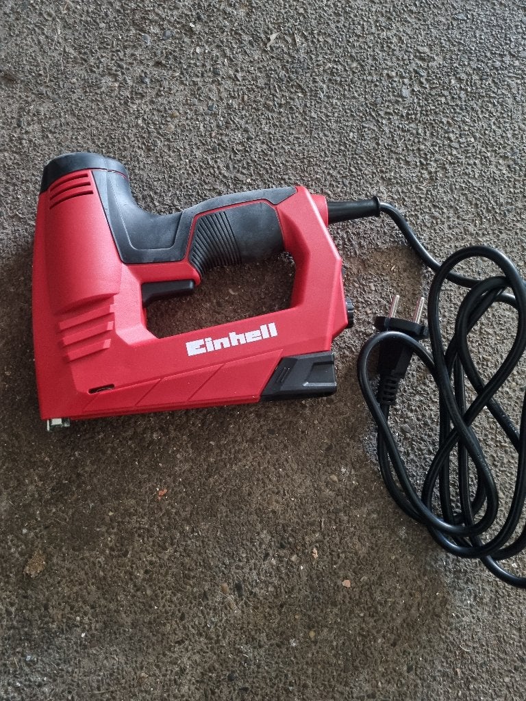 Einhell Elektrische Tacker/Nietmachine - Zo goed als nieuw, Ophalen, Zo goed als nieuw, Tacker/nietmachine, Overige merken