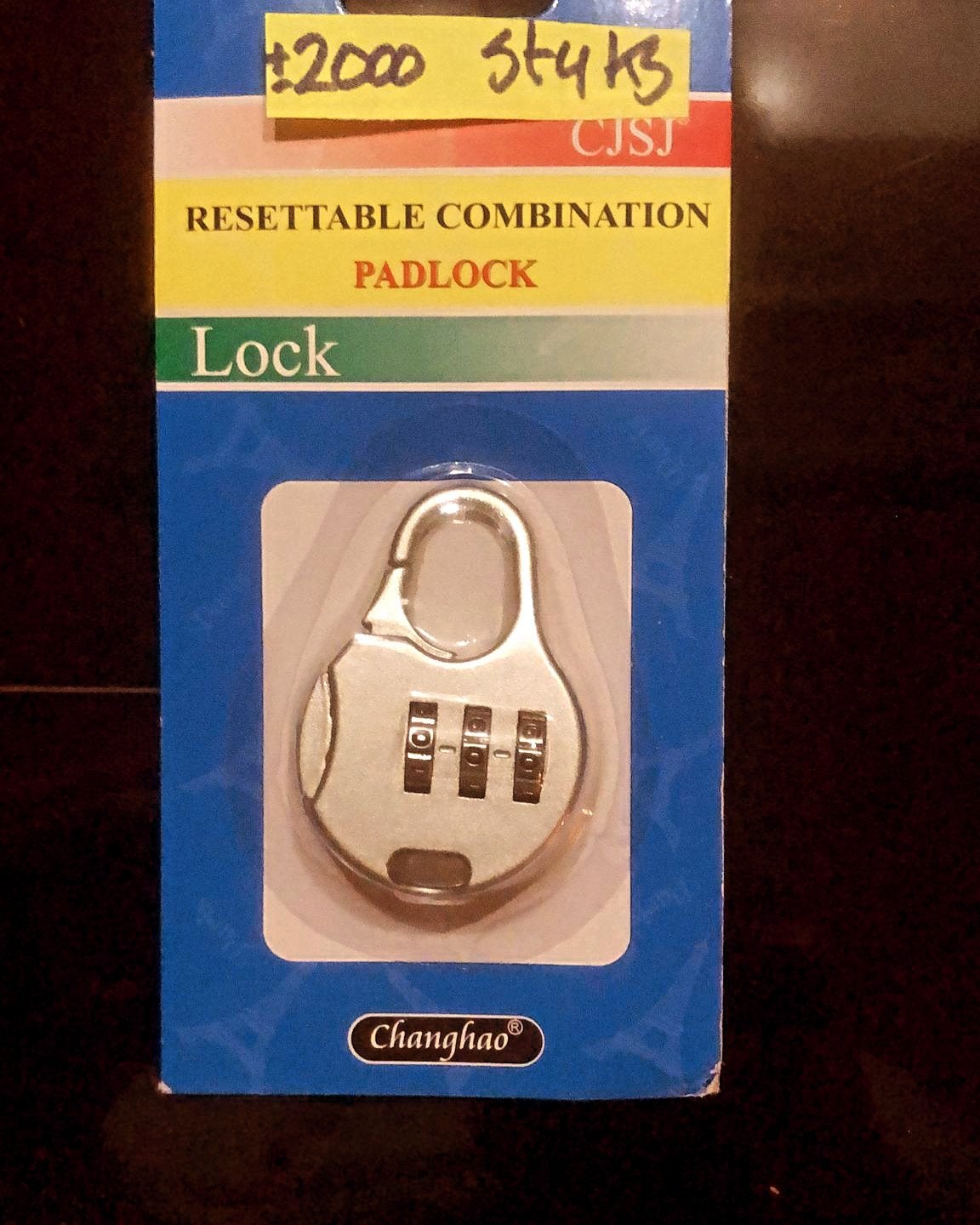 Partij cijfersloten voor lockers / koffers - 2000 stuks, Ophalen, Zo goed als nieuw