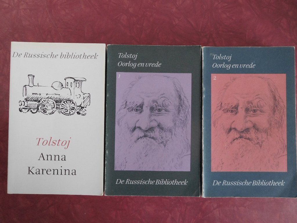 Tolstoj Anna Karenina Oorlog en vrede, Ophalen of Verzenden, Gelezen