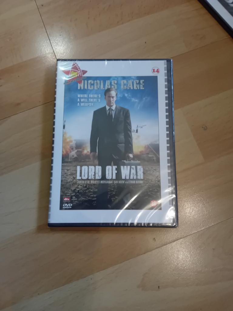 Lord of War DVD - Nicolas Cage -, Vanaf 16 jaar, Ophalen of Verzenden, Nieuw in verpakking, Actiethriller