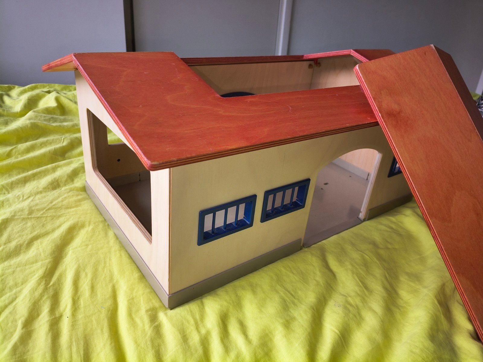 Schleich Houten Stal/Boerderij - Made in Germany, Ophalen of Verzenden