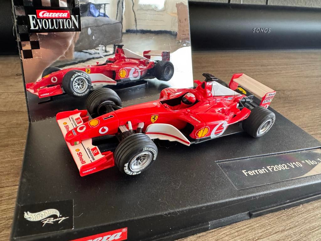 Carrera Evolution Ferrari F2002 V10 No. 1 Raceauto, Onderdelen, Carrera, Ophalen of Verzenden, Zo goed als nieuw