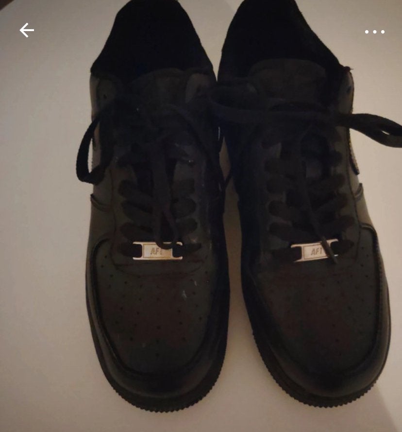 Nike Air Force 1 Low Zwart - Maat 40 zo goed als nieuw, Zwart, Ophalen of Verzenden, Sneakers of Gympen, Zo goed als nieuw