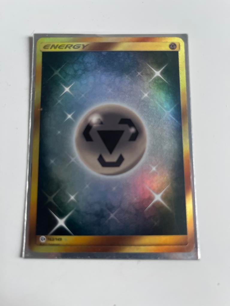 Pokémon Metal Energy Kaart - Foil (163/149), Ophalen of Verzenden, Zo goed als nieuw, Losse kaart, Foil