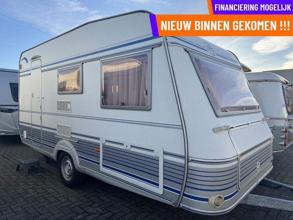 Tec TRAVEL KING 450, DWARSBED, TREINZIT, LUIFEL, TOILET, Serviceluik, T.E.C., Bedrijf, 750 - 1000 kg