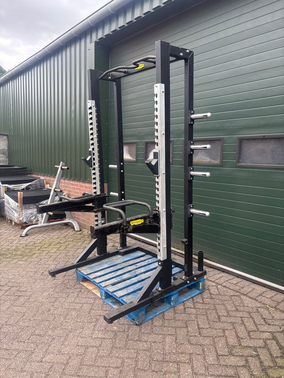 Technogym Pure Strength Half Rack - Krachtstation, Technogym, Armen, Ophalen of Verzenden, Technogym