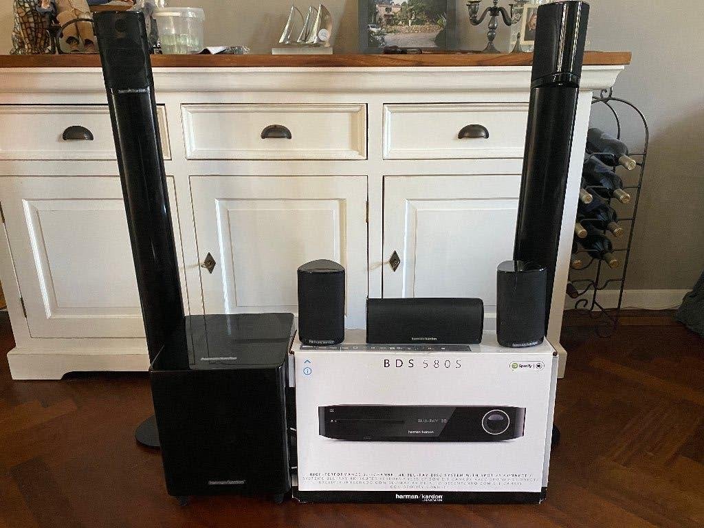 Harmon Kardon surround BDS 5805, Overige merken, Blu-ray-speler, 70 watt of meer, Nieuw