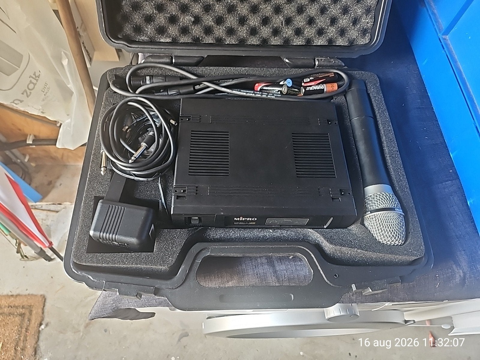 Mipro MR-801a Draadloze Microfoon Set - UHF, Ophalen, Gebruikt, Zangmicrofoon, Draadloos