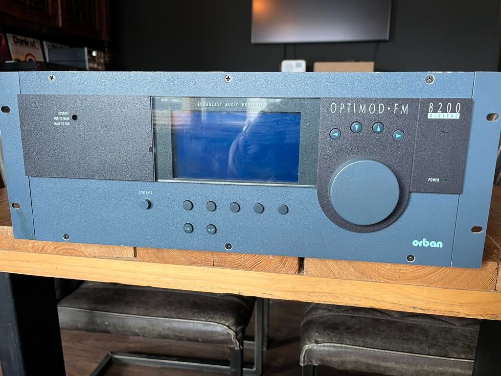 Orban Optimod 8200, Ophalen, Gebruikt, Audio