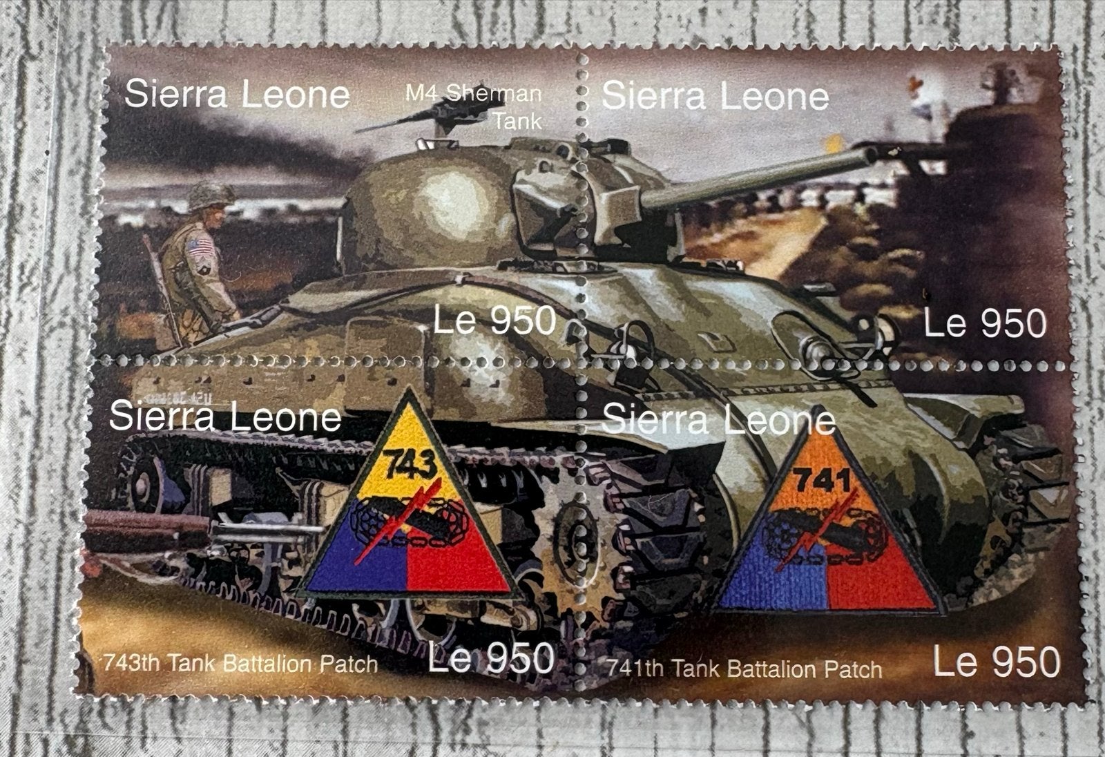 Sierra Leone Postzegels - D Day invasie 1944, Ophalen of Verzenden, Overige landen, Postfris