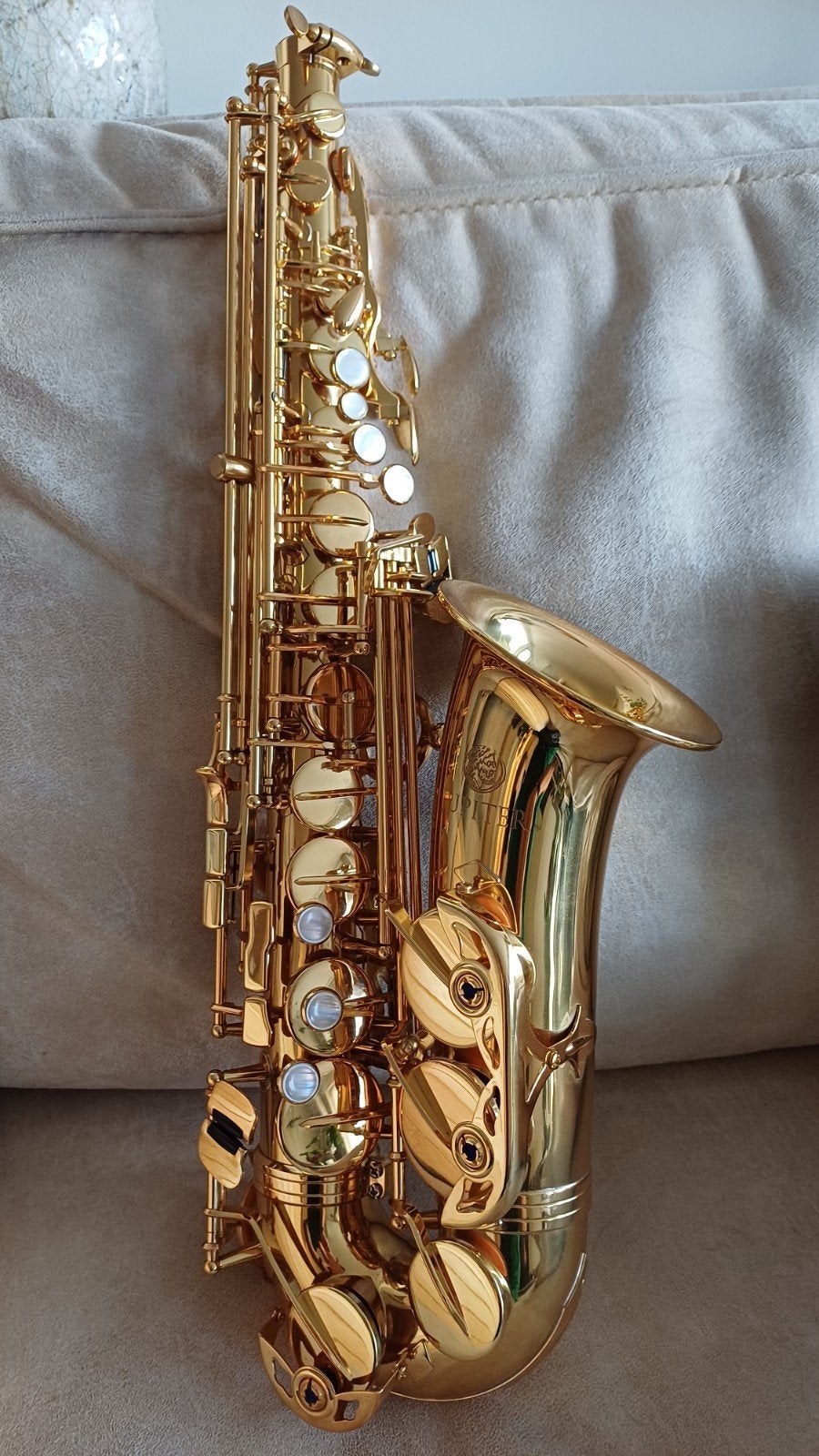 Altsaxofoon Jupiter JAS700, Ophalen, Gebruikt, Alt, Met koffer