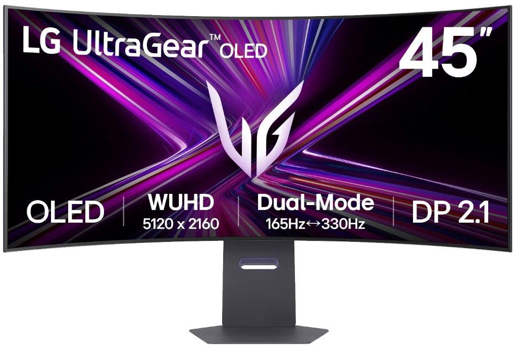 LG UltraGear OLED 45GX950A-B (NIEUW IN DOOS!), Computers en Software, Monitoren, Gaming, Nieuw, Hoofdtelefoonaansluiting, Overige typen