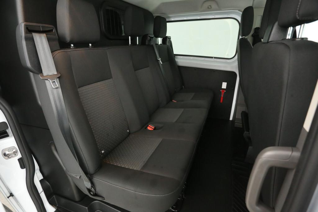Ford Transit Custom 2.0 TDCI L2H1 | DC | 6-Zits | Aut. | Ada, Auto's, Euro 6, 4 cilinders, Wit, Bedrijf