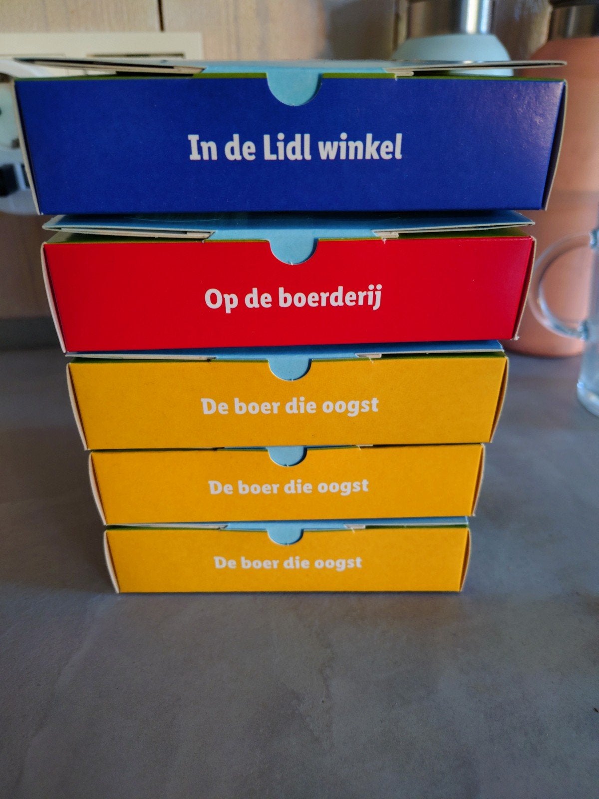 Lidl tuintjes verpakkingen, Lidl, Ophalen