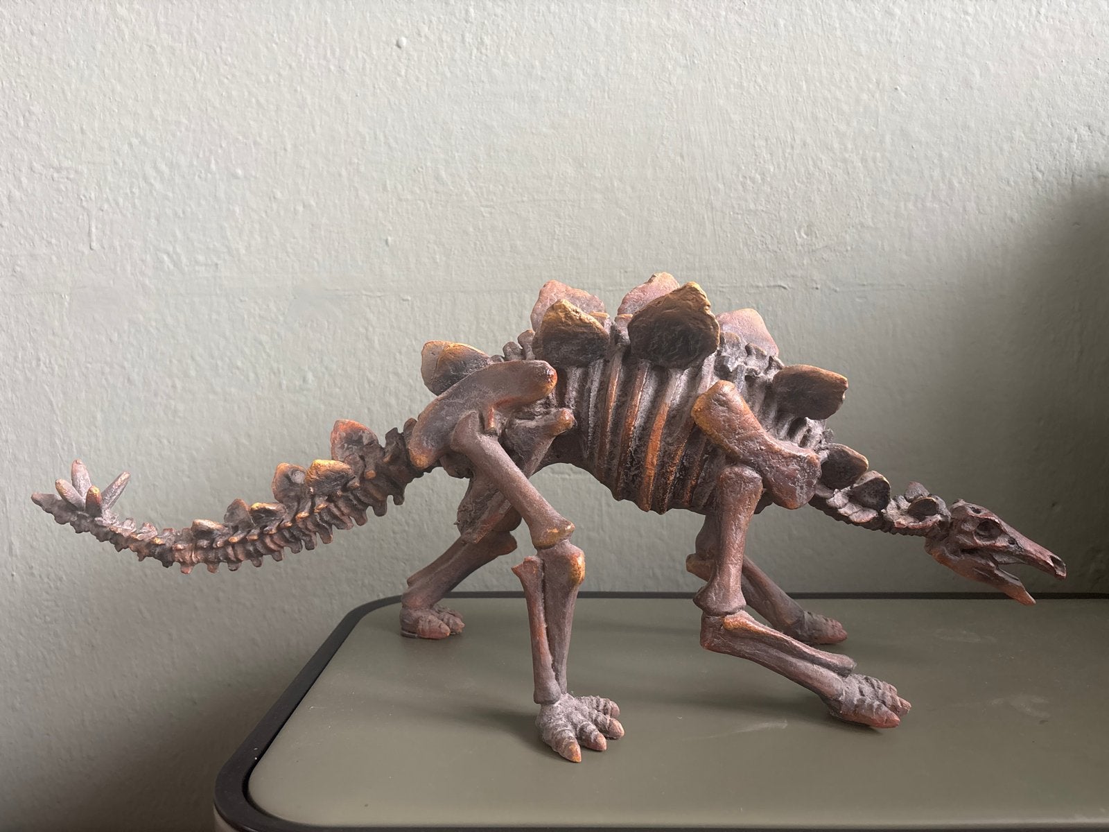 Stegosaurus skelet dinosaurus figuur, Ophalen, Gebruikt