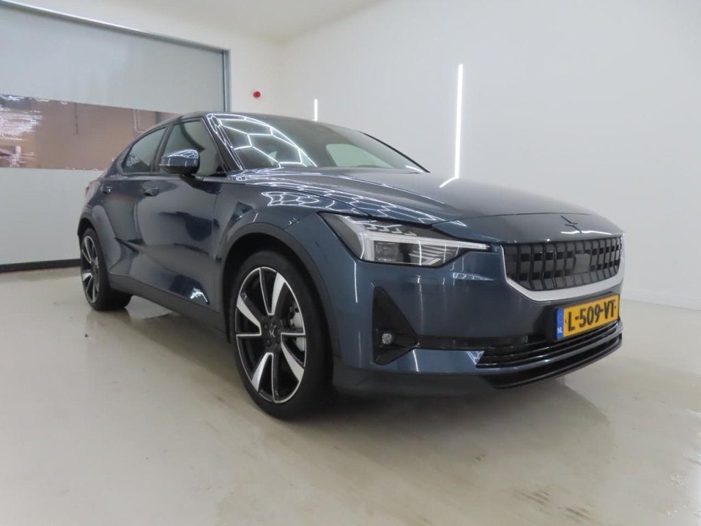 Polestar 2 Long Range Dual Motor 408PK 78kWh 88.9% SoH [ TRE, Auto's, Polestar 2, Gebruikt, Zwart, Blauw