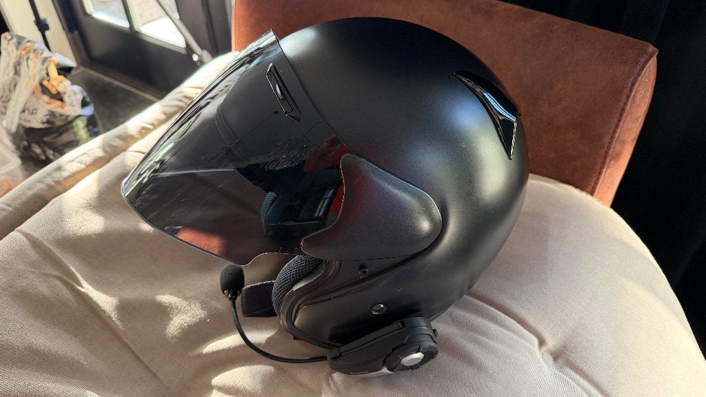 arai jethelm met communicatie Sena 20s, Arai, Jethelm, Ophalen of Verzenden, L