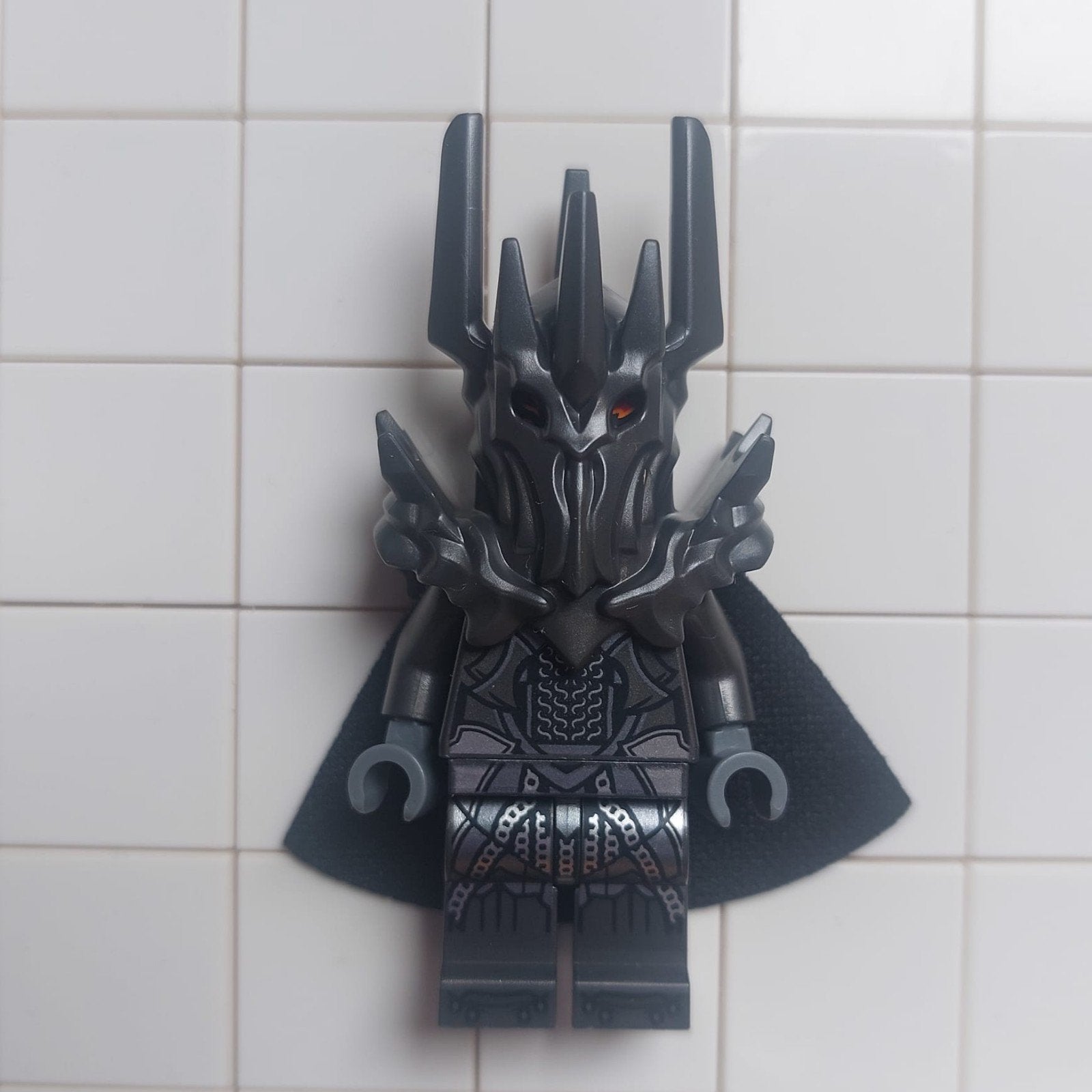 LEGO Lord of the Rings Minifig - Sauron - lor193, Ophalen of Verzenden, Zo goed als nieuw