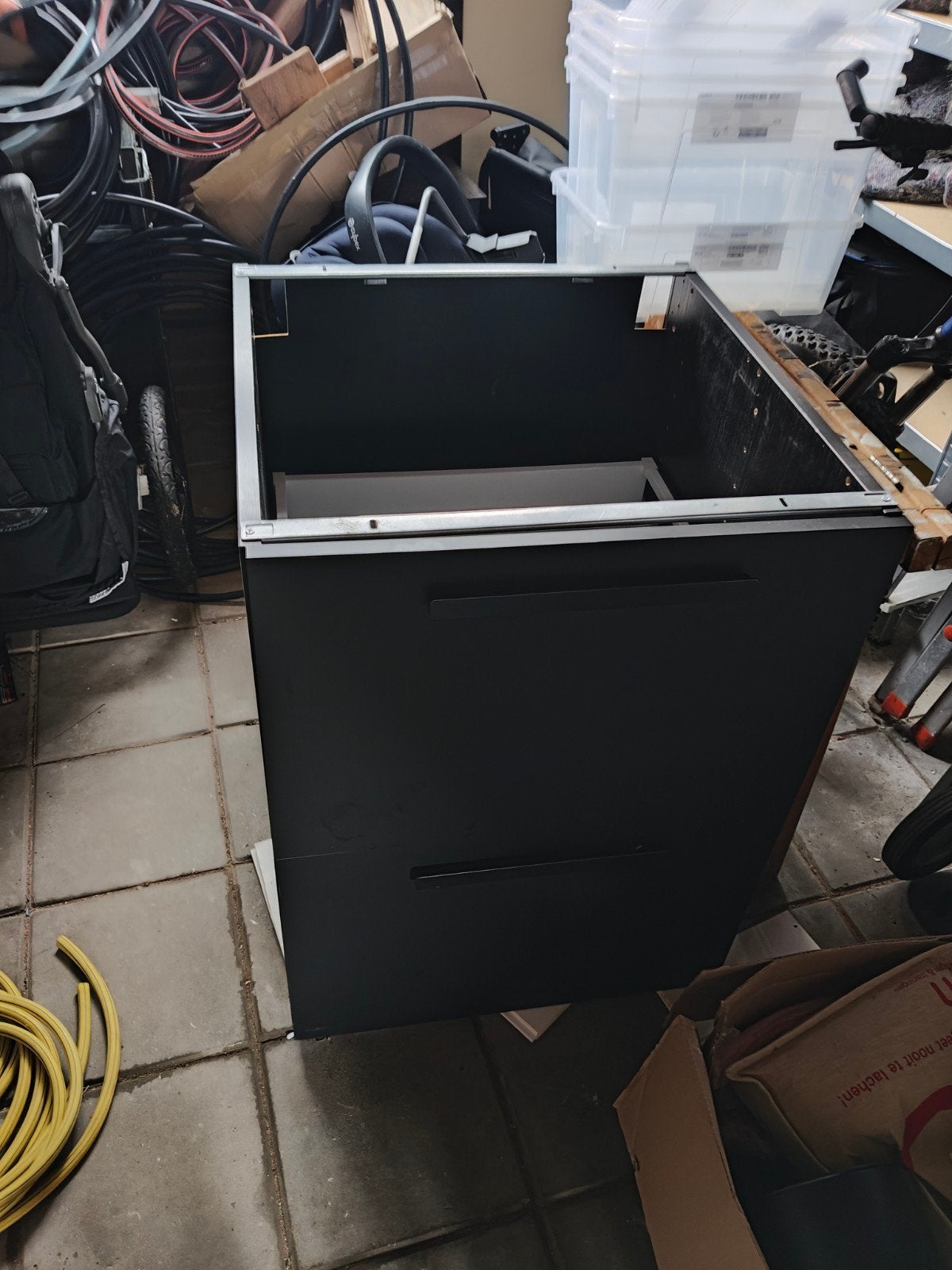 Method onderkast donker 60*60*80, Huis en Inrichting, Keuken | Keukenelementen, Ophalen, Bruin, 50 tot 100 cm, Minder dan 100 cm