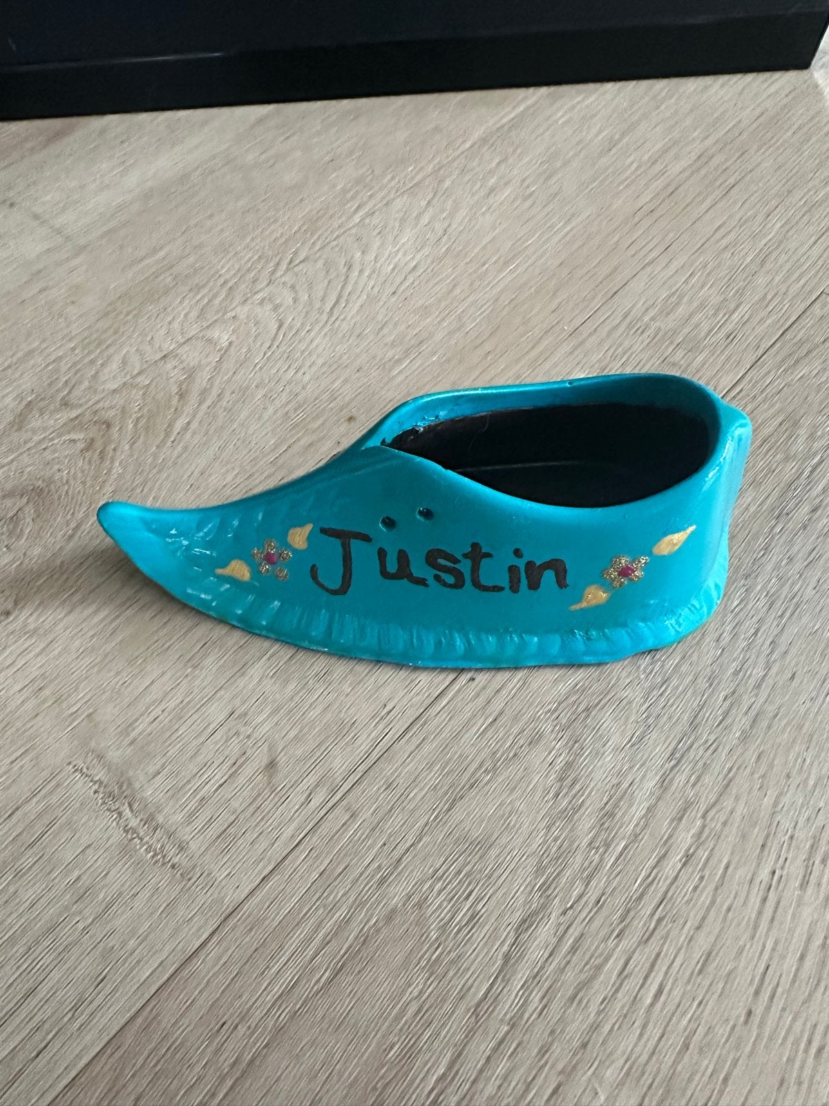 Unieke handgemaakte schoen bloempot 'Justin', Ophalen of Verzenden