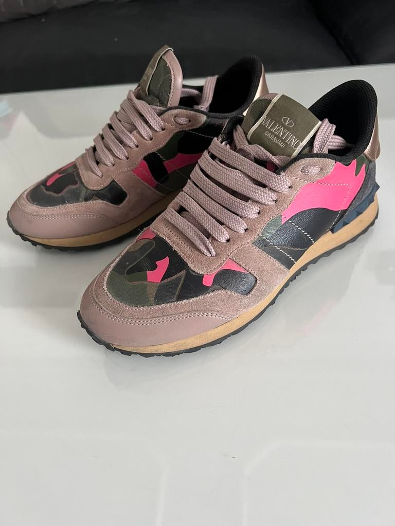 Valentino Garavani origineel dames sneakers mt.37, Ophalen of Verzenden, Zo goed als nieuw, Wit, Sneakers of Gympen