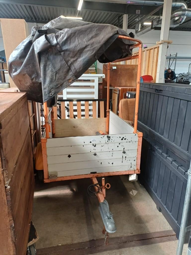 Aanhangwagen, Ophalen, Gebruikt