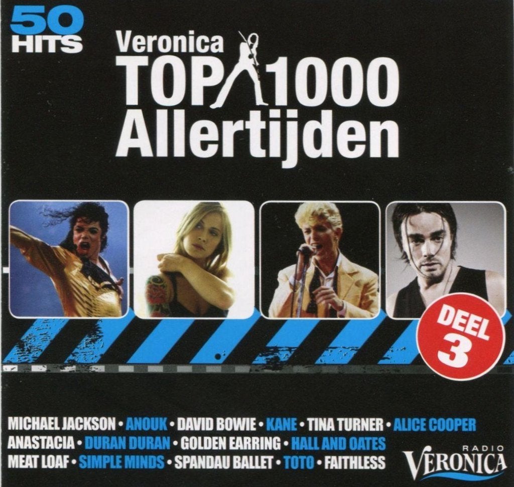 Veronica Top 1000 - Deel 3 3XCD, Verzenden, Zo goed als nieuw, Pop, Album