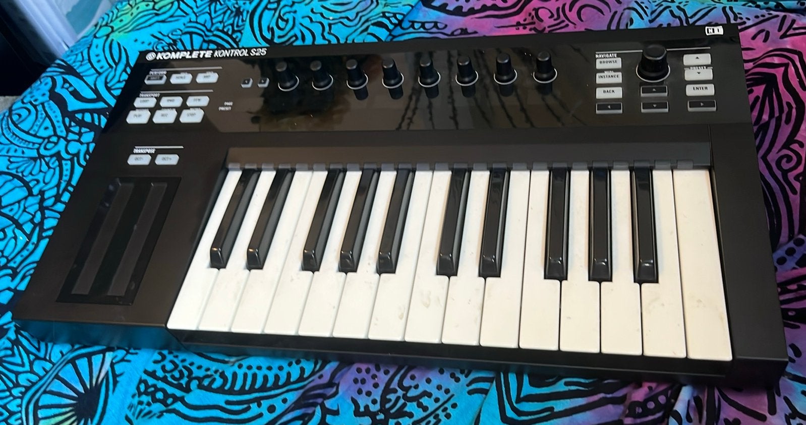 Native instruments Komplete kontrol S25 goede staat, Ophalen of Verzenden, Zo goed als nieuw
