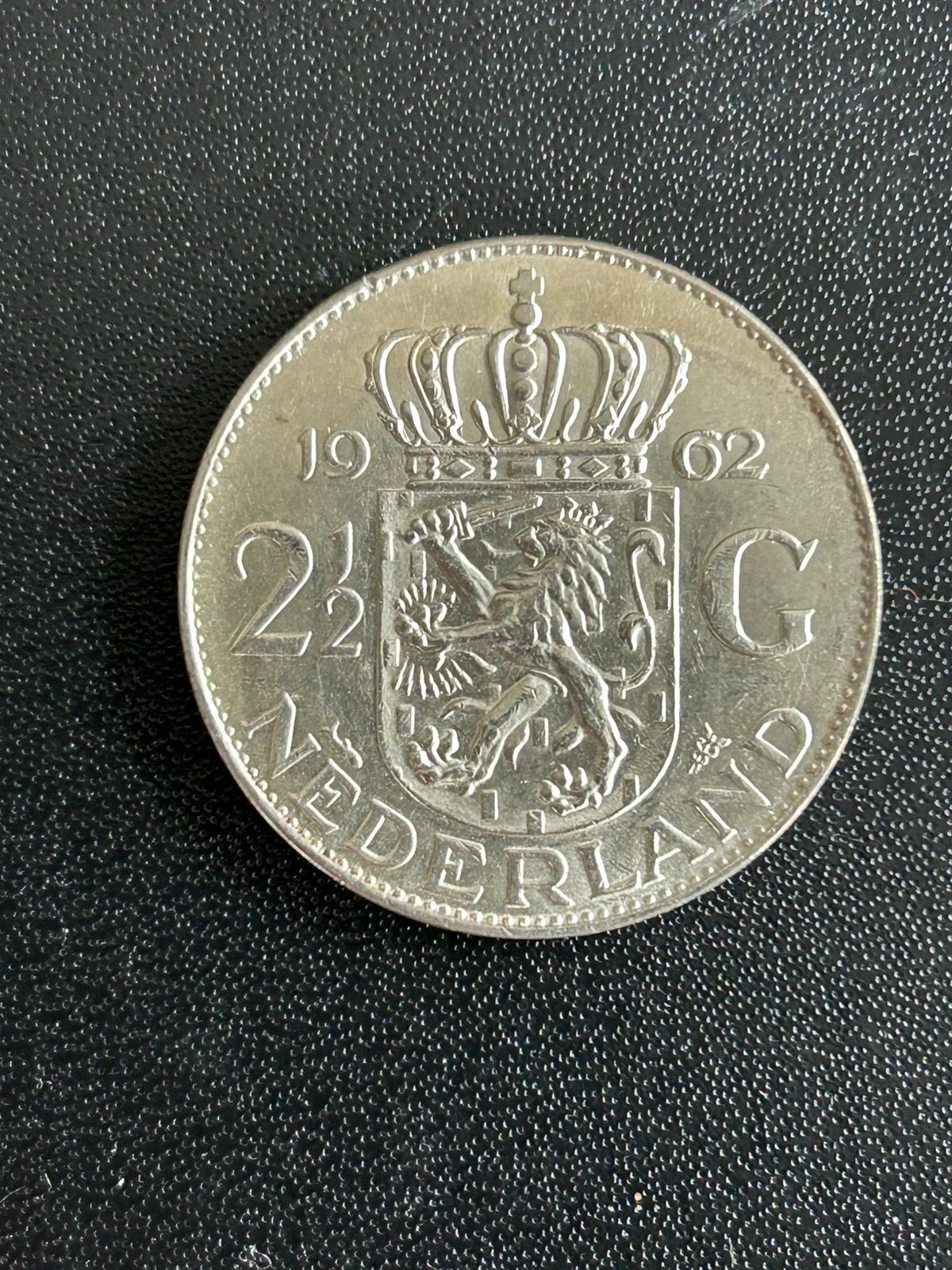 ZILVEREN RIJKSDAALDER 1962  Topkwaliteit ., Koningin Juliana, Zilver, Ophalen of Verzenden, Losse munt