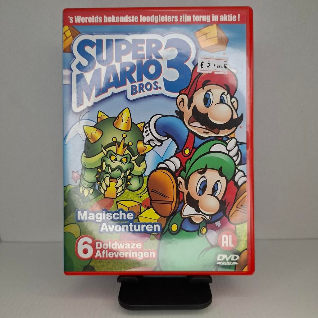 Super Mario Bros. 3 - Magische Avonturen DVD, Ophalen, Avontuur, Gebruikt, Alle leeftijden