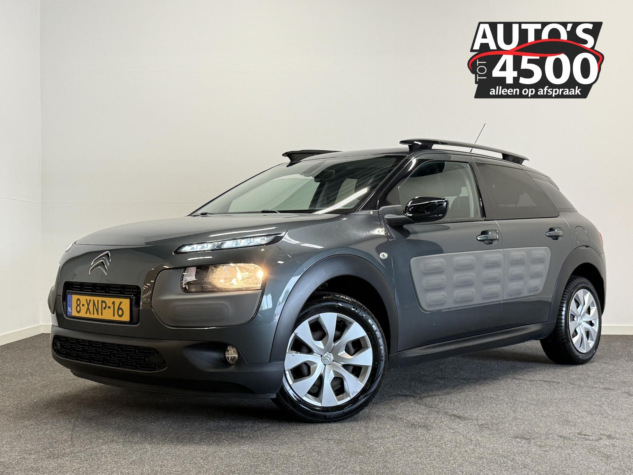 Citroen C4 Cactus 1.2 VTi Feel Trekhaak! Clima!, Auto's, Voorwielaandrijving, Euro 5, Stof, Gebruikt