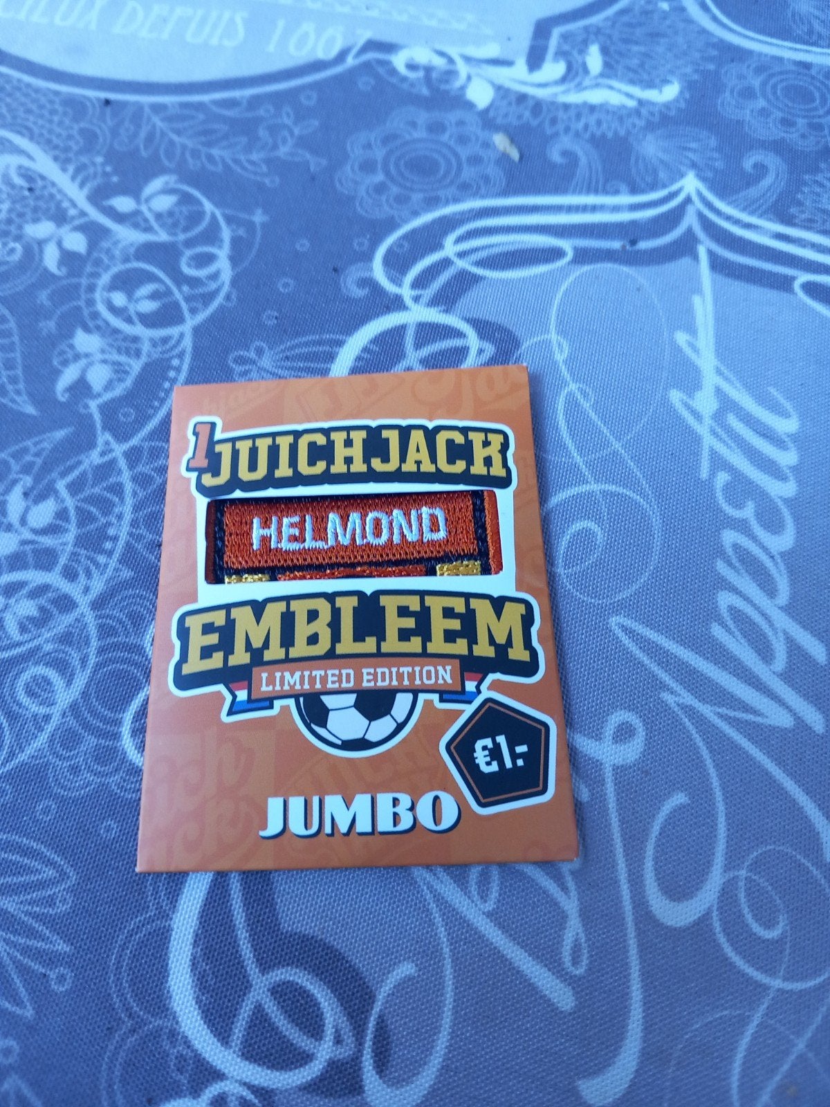 Jumbo Juichjack Helmond Embleem Limited Edition, Ophalen of Verzenden, Nieuw