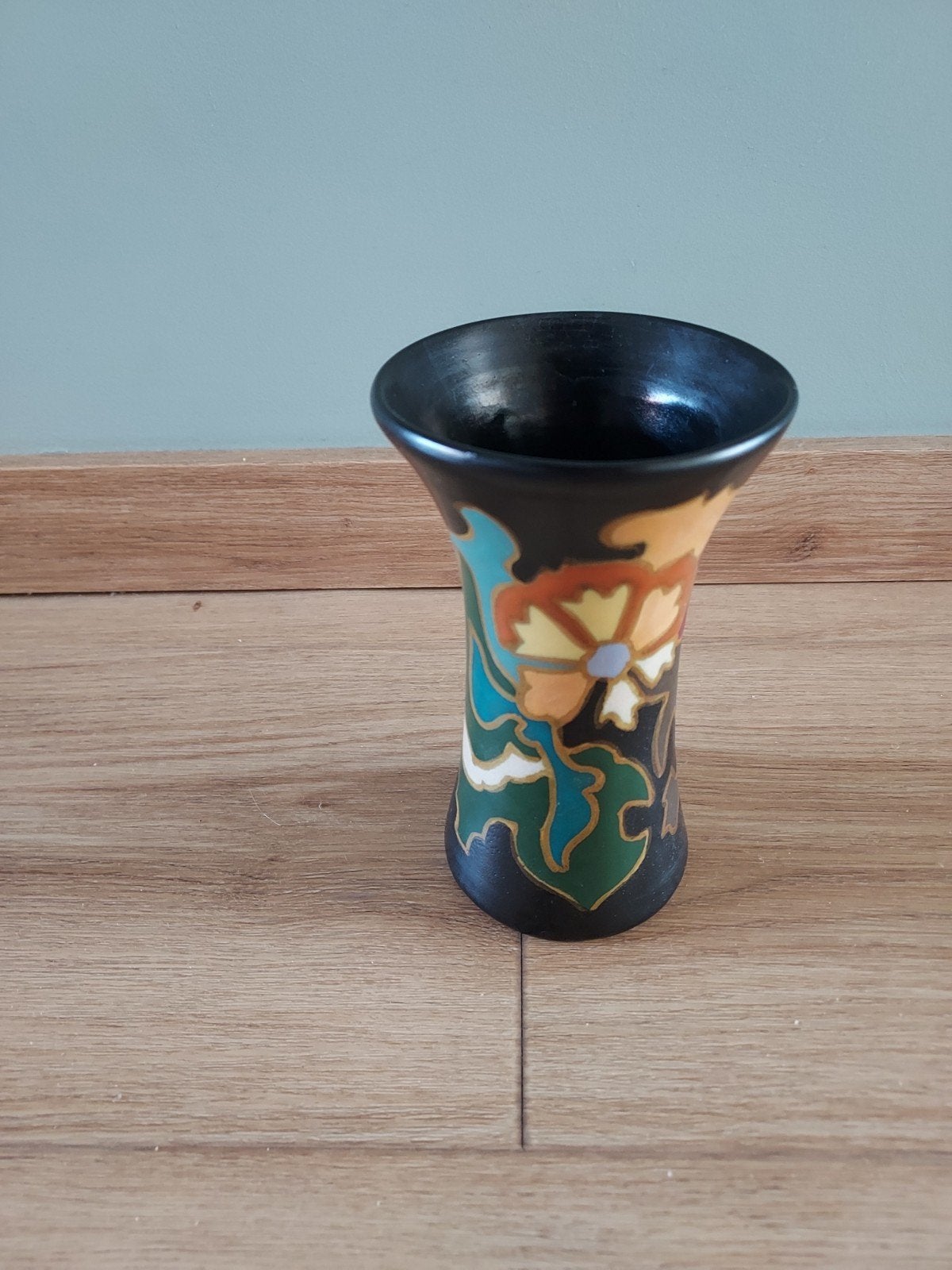 Vintage Arnhems Plateel Vaasje - Mona LN. 510, Ophalen of Verzenden