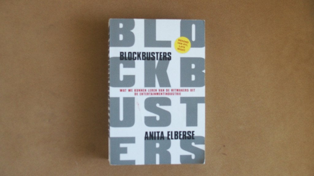 Blockbusters - Amita Elberse - Hitmakers - Keuzes, Ophalen of Verzenden, Zo goed als nieuw, Anita Elberse