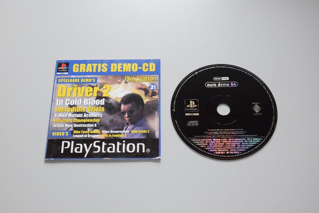 Playstation 1 (PSX): Euro Demo 64 (SCED-02638), Gebruikt, 2 spelers, Ophalen of Verzenden, Vanaf 3 jaar