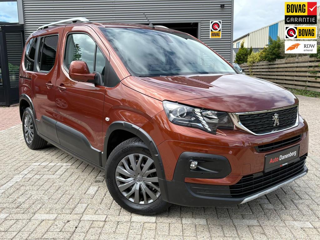 Peugeot Rifter 1.2 Puretech Allure GARANTIE !, Auto's, Voorwielaandrijving, Zwart, Origineel Nederlands, Bedrijf