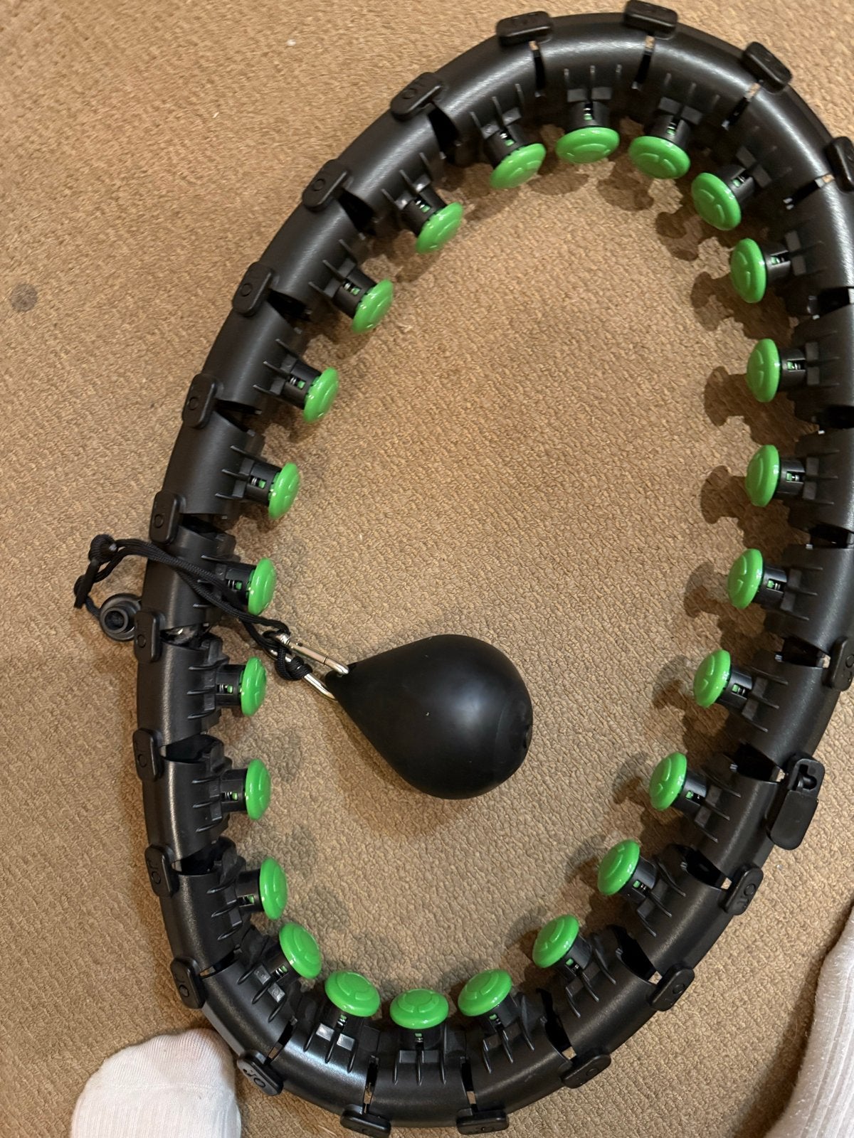 Smart Hula Hoop met verzwaarde bal, Ophalen, Gebruikt, Buik, Overige typen